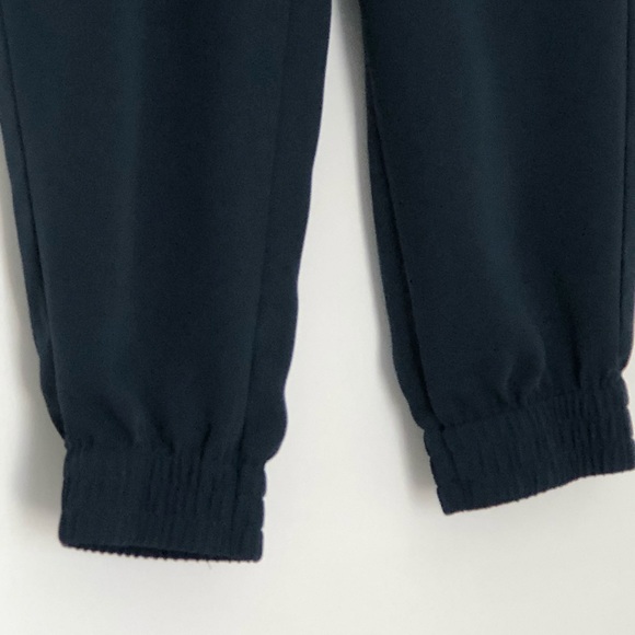 25. Ann Taylor, Dark Aqua Green, Work Wear Jogger with Drawstring - Picture 5 of 13